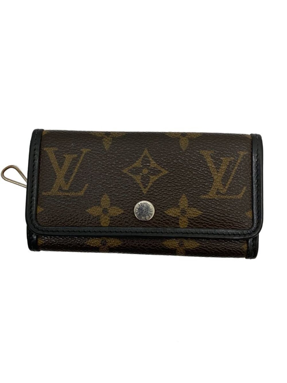 LOUIS VUITTON Multicles Monogram Macassar Brown Leather Brown